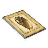Rustische Seashell Notitieboek (Rechterzijde)