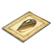 Rustische Seashell Notitieboek (Linkerzijde)