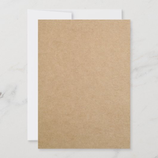 RUSTISCHE STROMEN | BRIDAL SHOWER INVITATION KAART (Achterkant)