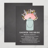 RUSTISCHE STROMEN | BRIDAL SHOWER INVITATION KAART (Voorkant / Achterkant)