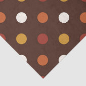 Rustische Thanksgiving Holiday Herfst najaar kleur Tissuepapier (Detail)