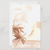 Rustische Tropische Palm (Achterkant)