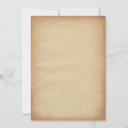 Rustische  Typografie Wedding Invitations Kaart (Achterkant)