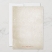 Rustische Uitnodiging vierde feestdag juli (Achterkant)