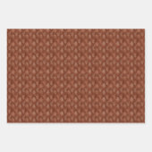 Rustische val Leaves Inpakpapier Vel (Voorkant 3)