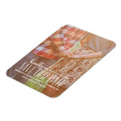 Rustische Vintage | De foto bewaart de Datum Magneet (Linkerzijde)