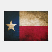  Rustische vlag van Texas Deurmat (Voorkant)