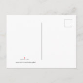 Rustische Waterverf 50e verjaardag Wijnthema Uitnodiging Briefkaart (Achterkant)