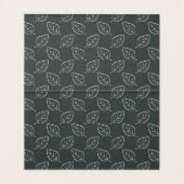 Rustische Waterverf Mountains Weddensportkaart Visitekaartje (Binnenkant ongevouwen)