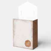 Rustische Waterverf Romantic String Lights Bedankdoosjes (Geopend)