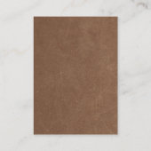  Rustische Waterverf Romantic String Lights Informatiekaartje (Achterkant)