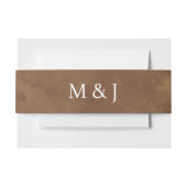 Rustische Waterverf Wild Fern Uitnodigingen Wikkel (Voorkant Voorbeeld)