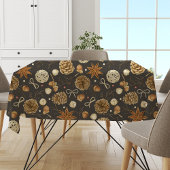 Rustische Waterverf Woodland Pine Cones Herfst Tafelkleed