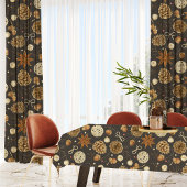 Rustische Waterverf Woodland Pine Cones Herfst Tafelkleed