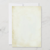 Rustische Wereldkaart die een hartenweddenschap a Kaart (Achterkant)