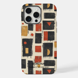 Rustische Zambiaanse Batik – Moderne Tribale Kunst iPhone 15 Pro Max Case