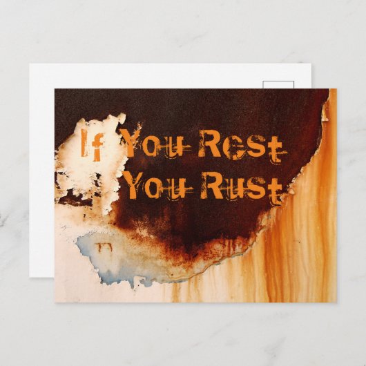  rustkunst — uniek briefkaart (Voorkant / Achterkant)