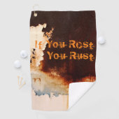  rustkunst — uniek golfhanddoek (Insitu)