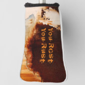 rustkunst — uniek golfheadcover (Draai 90)