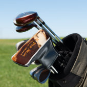 rustkunst — uniek golfheadcover (Insitu)