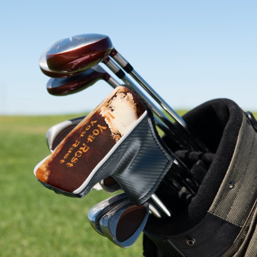  rustkunst — uniek golfheadcover (Insitu)