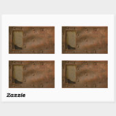 Rustlashelm Rechthoekige Sticker (Vel)