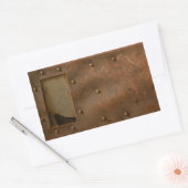 Rustlashelm Rechthoekige Sticker (Envelop)