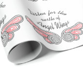 Rustle of Angel Wings Cadeaupapier (Rol Hoek)