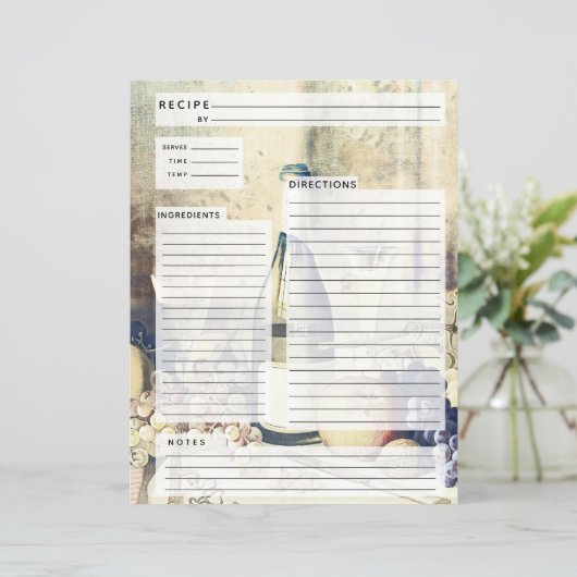 Rustlic Italy Recipe Insert (Staand voorkant)