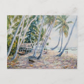 Rustling Palms Zanzibar 2002 Briefkaart (Voorkant)