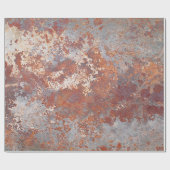 Rustmetalen achtergrond cadeaupapier (Vlak)