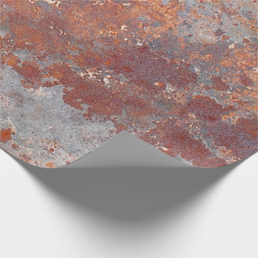 Rustmetalen achtergrond cadeaupapier (Hoek)