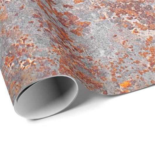 Rustmetalen achtergrond cadeaupapier (Rol Hoek)