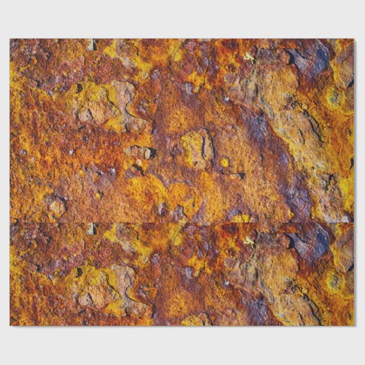 Rustmetalen oppervlak cadeaupapier (Vlak)