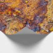 Rustmetalen oppervlak cadeaupapier (Hoek)