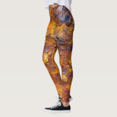 Rustmetalen oppervlak leggings (Links)