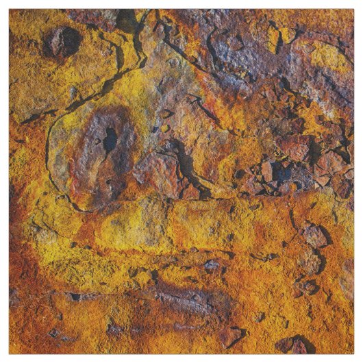 Rustmetalen oppervlak stof (Swatch)