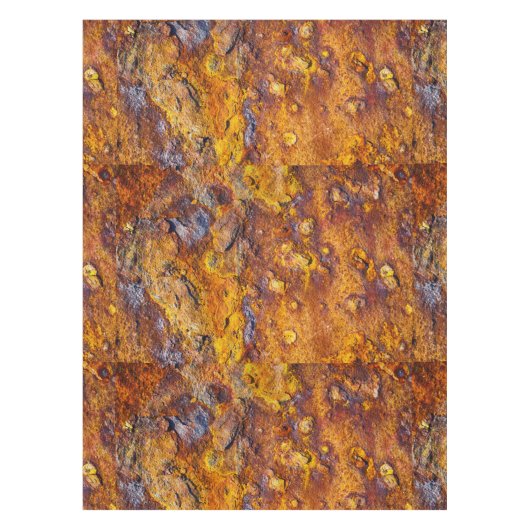 Rustmetalen oppervlak tafelkleed (Voorkant)