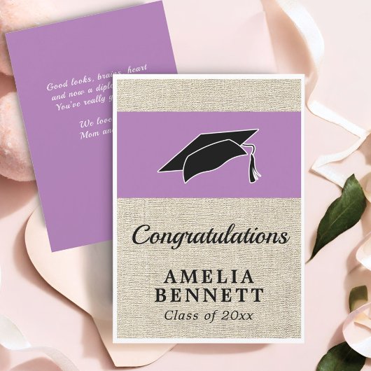 Rusto Congratulaties Afstudeerhoed Afstuderen Kaart