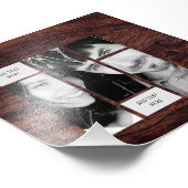 Rusto Foto Tekst Sjabloon - Overbrengen Naar ELK C Foto Afdruk (Hoek)