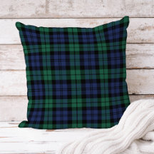 Rusto Groen en Blauw Zwart Watch Plaid Vakantie