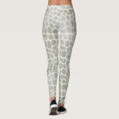 Rusto waterverf krokodillenleerprint leggings (Achterkant)