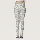Rusto waterverf krokodillenleerprint leggings (Voorkant)