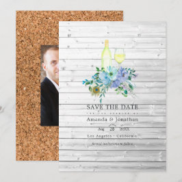 Rustoce Munt Boho Wijnproeverij Trouwfoto Save The Date