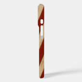 Rustoek Amerikaanse Vlag Houtstructuur Patriottisc Case-Mate iPhone Case (Achterkant / Links)