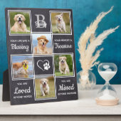 Rustofo Graf Geschenk Persoonlijk 6 Honden Foto Fotoplaat (Zijkant)