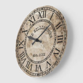 Rustoieke Antieke Familienaam Romeins Cijfer Grote Klok (Hoek)