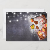 Rustoise Kerst Koekjesruil Xmas Feest Kaart (Achterkant)