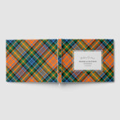 Rustoise plaid Murray oranje groene tartan Gastenboek (Volledig)