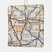 Ruston LA Keramisch Ornament (Links)